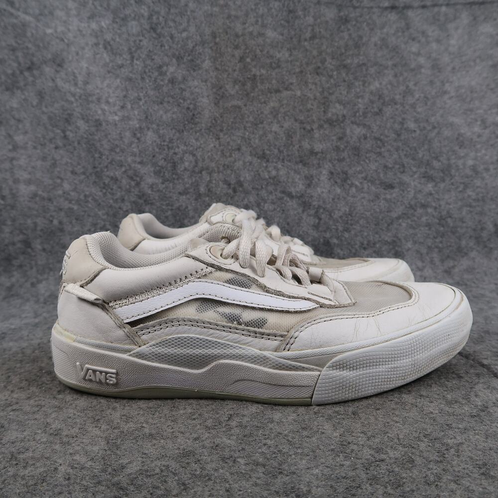Vans Shoes Wayvee Sneakers Unisex Mens 3.5 Womens 5 Skate Casual White Lace Up